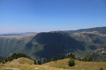 Fototapeta premium Mountain Visočica and the canyon of the river Rakitnica Bosnia and Herzegovina