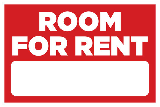 Printable Room For Rent Sign