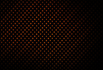 Dark orange vector layout with elements of cards.