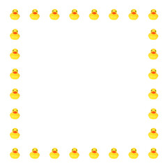 Toy duck border