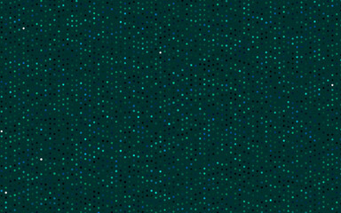 Dark Blue, Green vector template with circles.