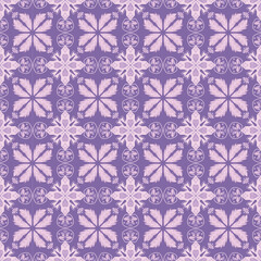 Garden Nature Seamless Pattern Floral Background Damask Aboriginal Ornament Art