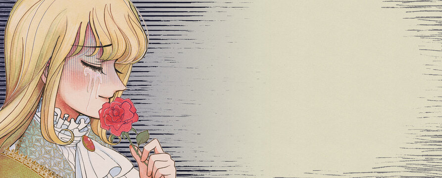 失恋…絶望…涙する少女漫画風の王子さまのバナー