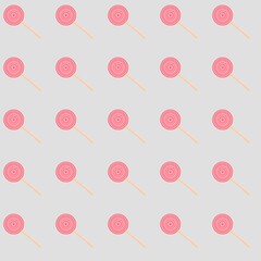 Illustration of lollipop pattern background pictrue