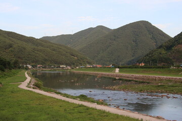 landscape with river