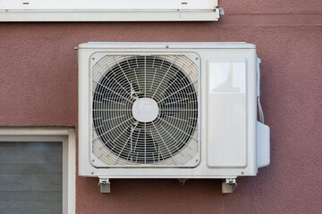 external condensing unit of the air conditioning unit