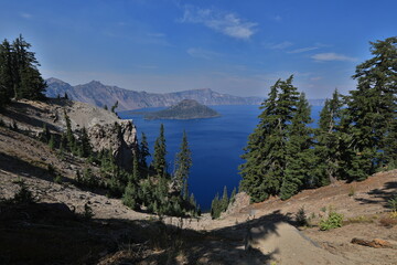 Crater Lake in Oregon