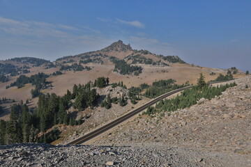 Beautiful PCT Trail in Oregon Section