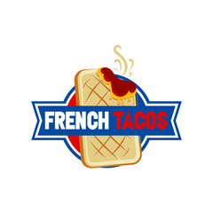 french tacos logo design inspiration