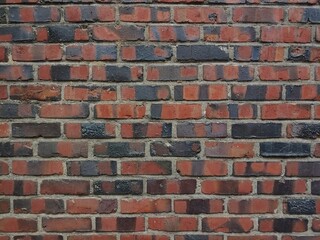 wall of red brick house