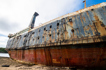 Tropical Storm Winston Shipwreck