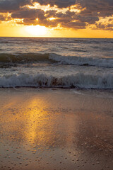 Sunrise at the beach