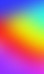 Obraz premium Rainbow colors abstract background digital. Texture smooth and blurred gradient brilliant backdrop. Design layout multicolor for poster banner web. Gay Pride LGBT concept is colorful funs. mobile app.