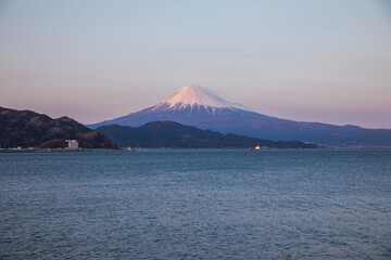 日本の富士山と海　fuji Mountain sea