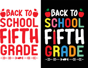 typography creative t shirt back to school 