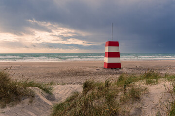 Strand in Tornby bei Hirtshals in Dänemark