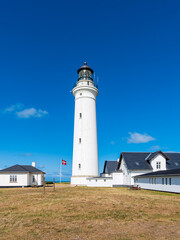 Der Leuchtturm Hirtshals Fyr in Dänemark