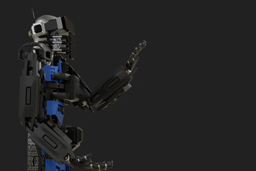 Robot metaverse VR avatar reality game virtual reality of people blockchain technology investment, business lifestyle virtual reality vr world connection cyber avatar metaverse people 2022 3D RENDER