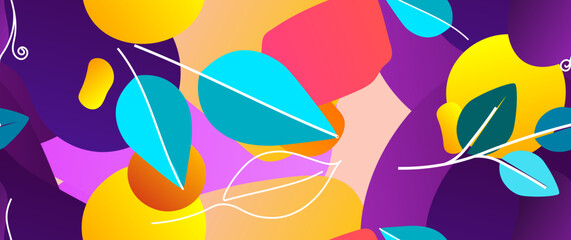 Bold Pattern Tropical Leaf Jungle Modern Motif