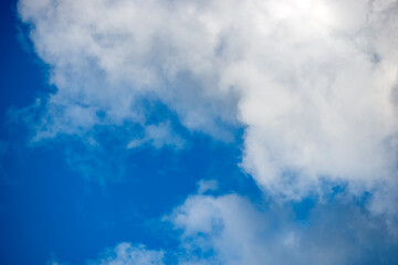 blue sky with clouds, nacka,stockholm,sweden,sverige