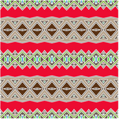 Seamless abstract multicolor pattern. Abstract background. Vector art.