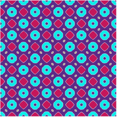 Seamless abstract multicolor pattern. Abstract background. Vector art.