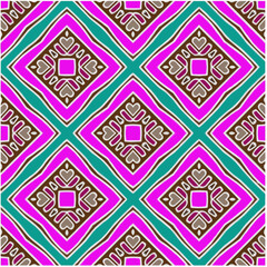 Seamless abstract multicolor pattern. Abstract background. Vector art.