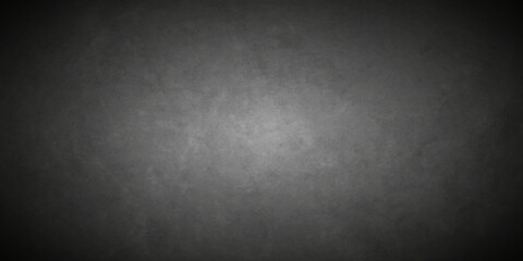 Black stone concrete grunge bacdrop texture background anthracite panorama. Panorama dark grey black slate background or texture.	