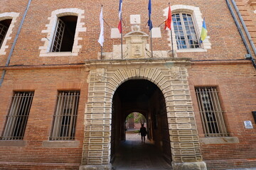 La mairie, vue de l'extérieur, ville de Albi, département du Tarn, France