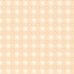 seamless geometric pattern on cream background for design, shape wallpaper, texture textile or background, vector