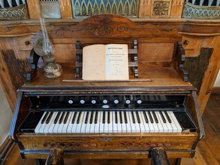 old piano