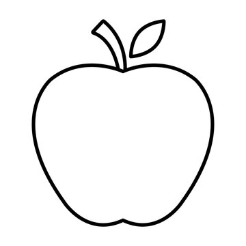 recommend clip art: Apple icon, healthy raw symbol, foot sweet fruit, vector illustration design, eco diet