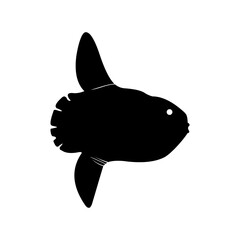 mola mola sun fish logo