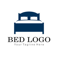 bed vector logo