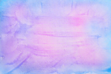 Fototapeta na wymiar multicolored gradient brush strokes watercolor abstract background