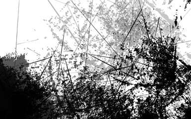 Abstract grunge texture black and white background