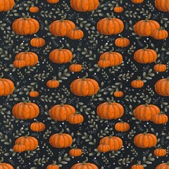 seamless halloween pattern