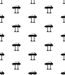 Vehicle Lifting Platform Icon Seamless Pattern M_2207001