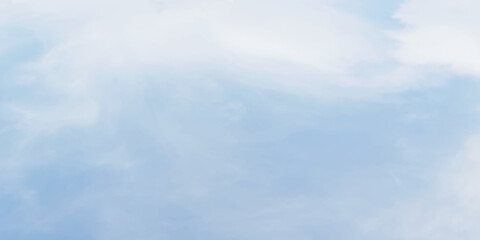 Blurred soft background. Cumulus clouds in a haze. Backdrop for design