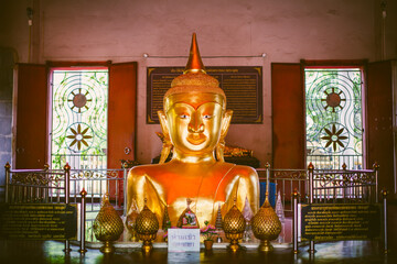 Phra Phut at Wat Phra Thong,Phuket,Thailand