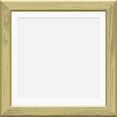 Wooden picture frame clip art