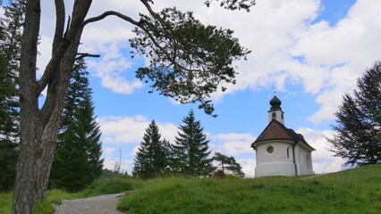 Kapelle Maria Königin am Lautersee bei Mittenwald