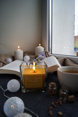 Aroma candles are always an integral part of any interior