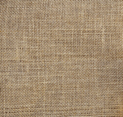 Texture of brown canvas textile for background