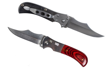 Tactical Combat Knife Hunting Survival Sawback Isolated On White Background