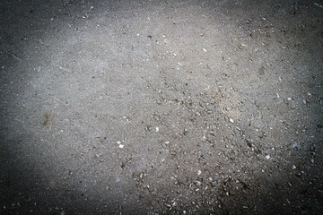 Grunge asphalt texture. Road close-up. Template for an inscription.
