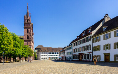 Münsterplatz in Basel 