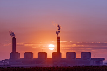 Eskom, 4 800 MW, Kusile coal-fired power station, Mpumalanga, South Africa, July 2022