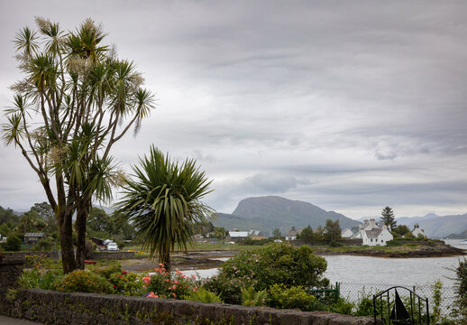 Plockton, eine Stadt in den schottischen Highlands