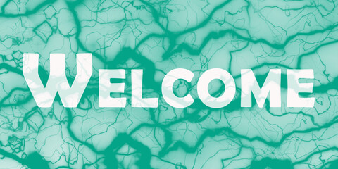 Napis Welcome - obrazy, fototapety, plakaty